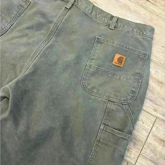 Carhartt insulated green pants size 44 X 30 - Picture 3 of 8